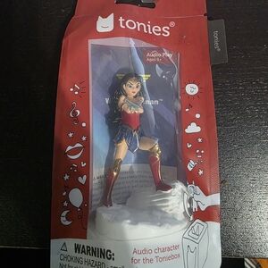 Tonies Wonder Woman Audio Play Figure - Red and Blue